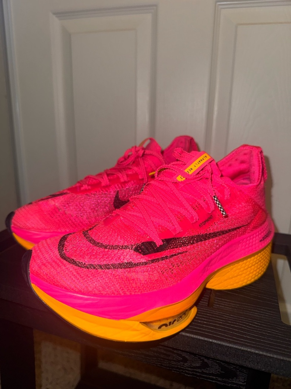 Nike air Zoom Alphafly Next 2 % Women's Bright Pink Running Shoes. *Never worn*